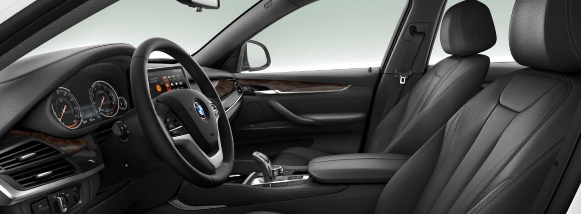 2018 BMW X6 Black Leather Interior 2018 BMW X6 Black Leather Interior
